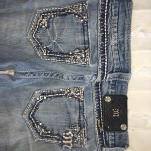 Distressed Miss Me Denim Size 26 MOVING SALE